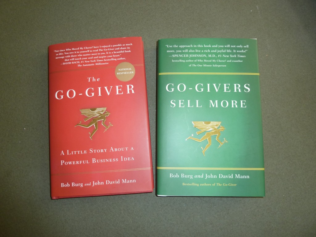 Be Inspired! The Go-Giver is a Must Read.